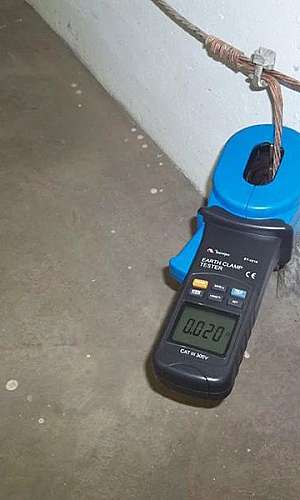 Medição de aterramento SPDA Medição de aterramento SPDA